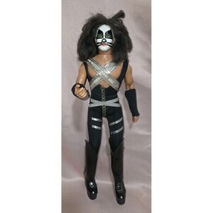 Vtg Mego KISS 12" Peter Criss Action Figure Doll  Aucoin 1977 Nice Condition